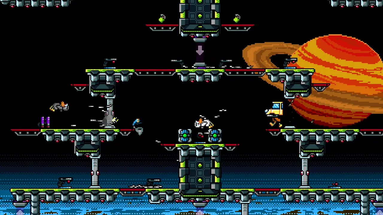 鸭王争霸赛/Duck Game/支持网络联机 游戏截图