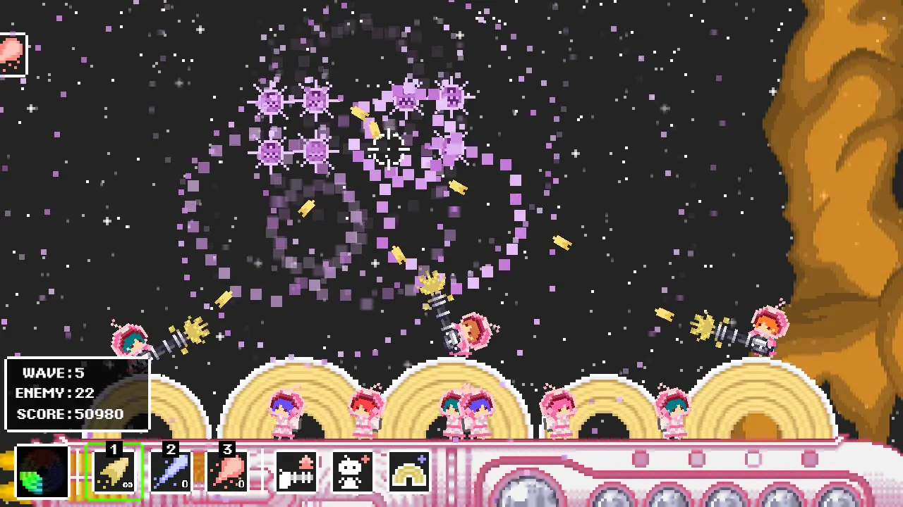 蛋糕入侵者/Cake Invaders 游戏截图