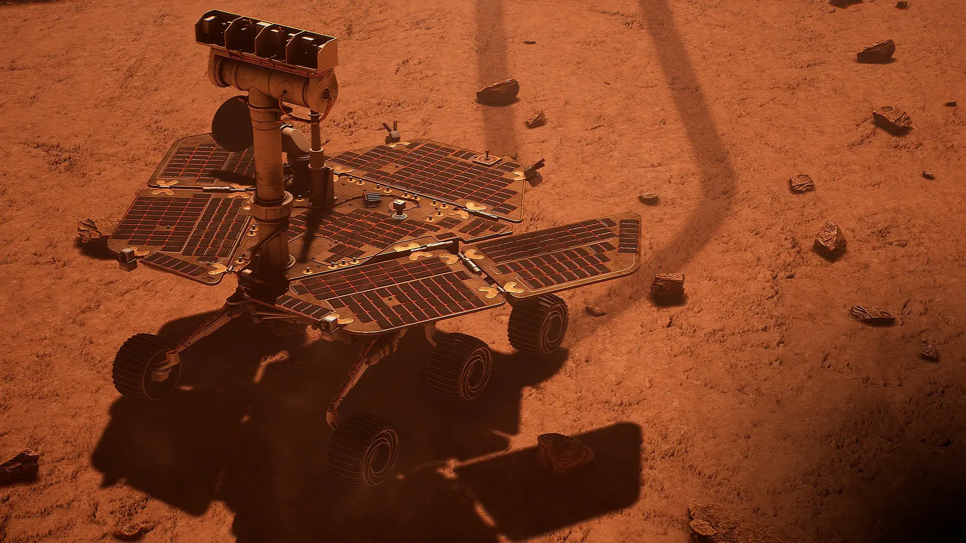 火星漫游者模拟器/Mars Rover Simulator 游戏截图