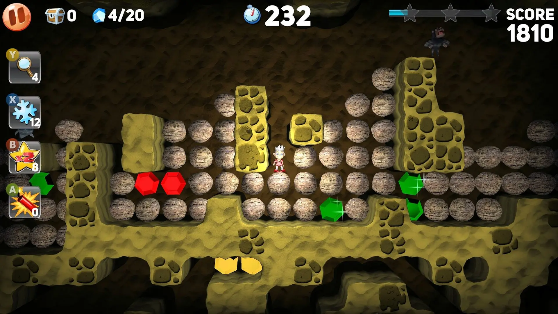 巨石冲刺：豪华版/Boulder Dash Deluxe 游戏截图