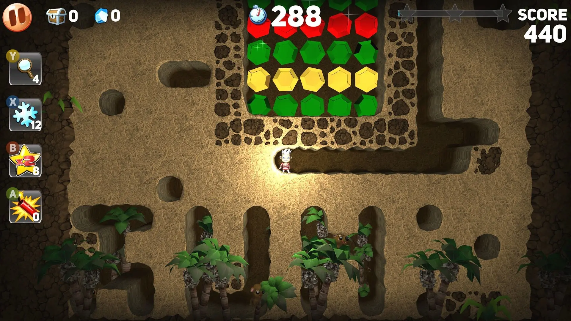 巨石冲刺：豪华版/Boulder Dash Deluxe 游戏截图