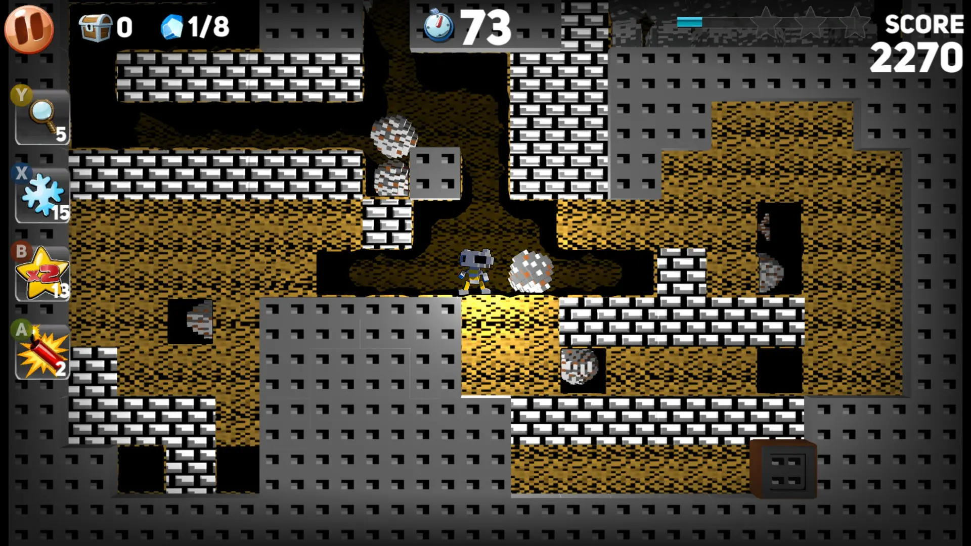 巨石冲刺：豪华版/Boulder Dash Deluxe 游戏截图