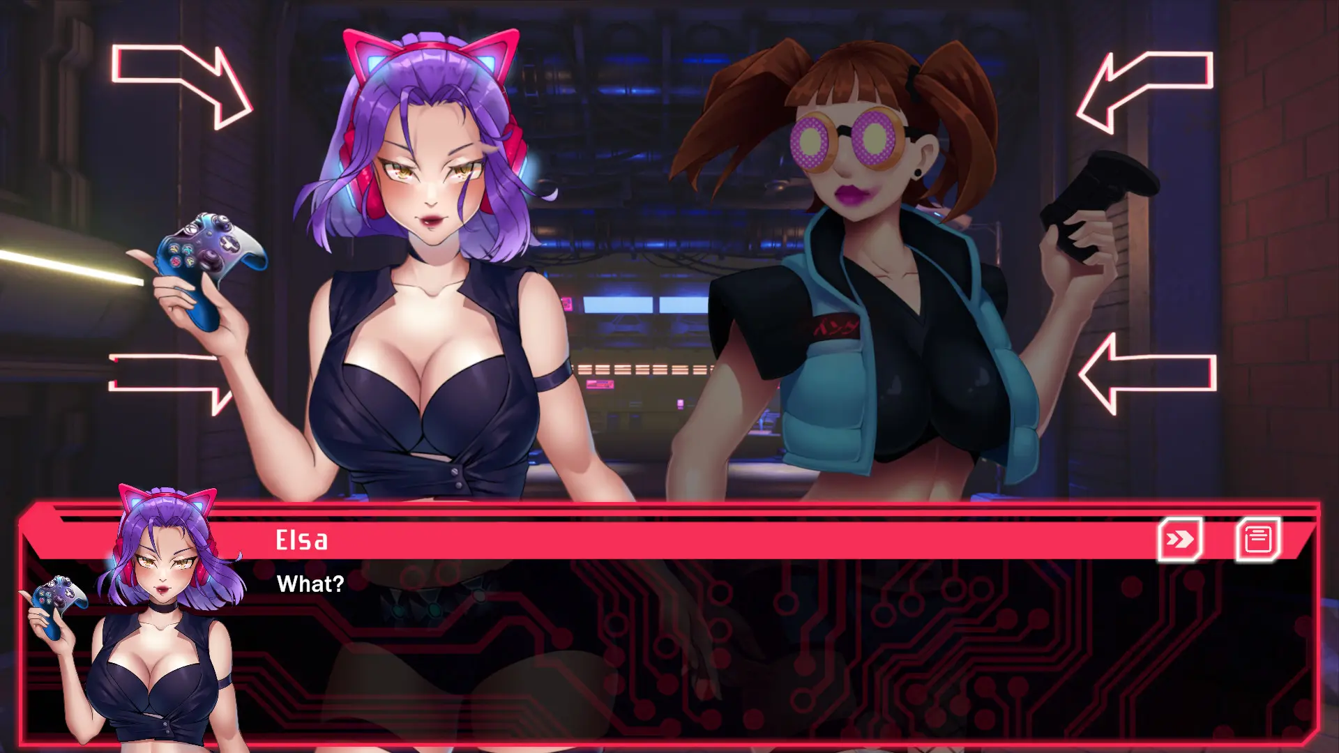 赛博朋克女孩/Cyberpunk Girls 游戏截图