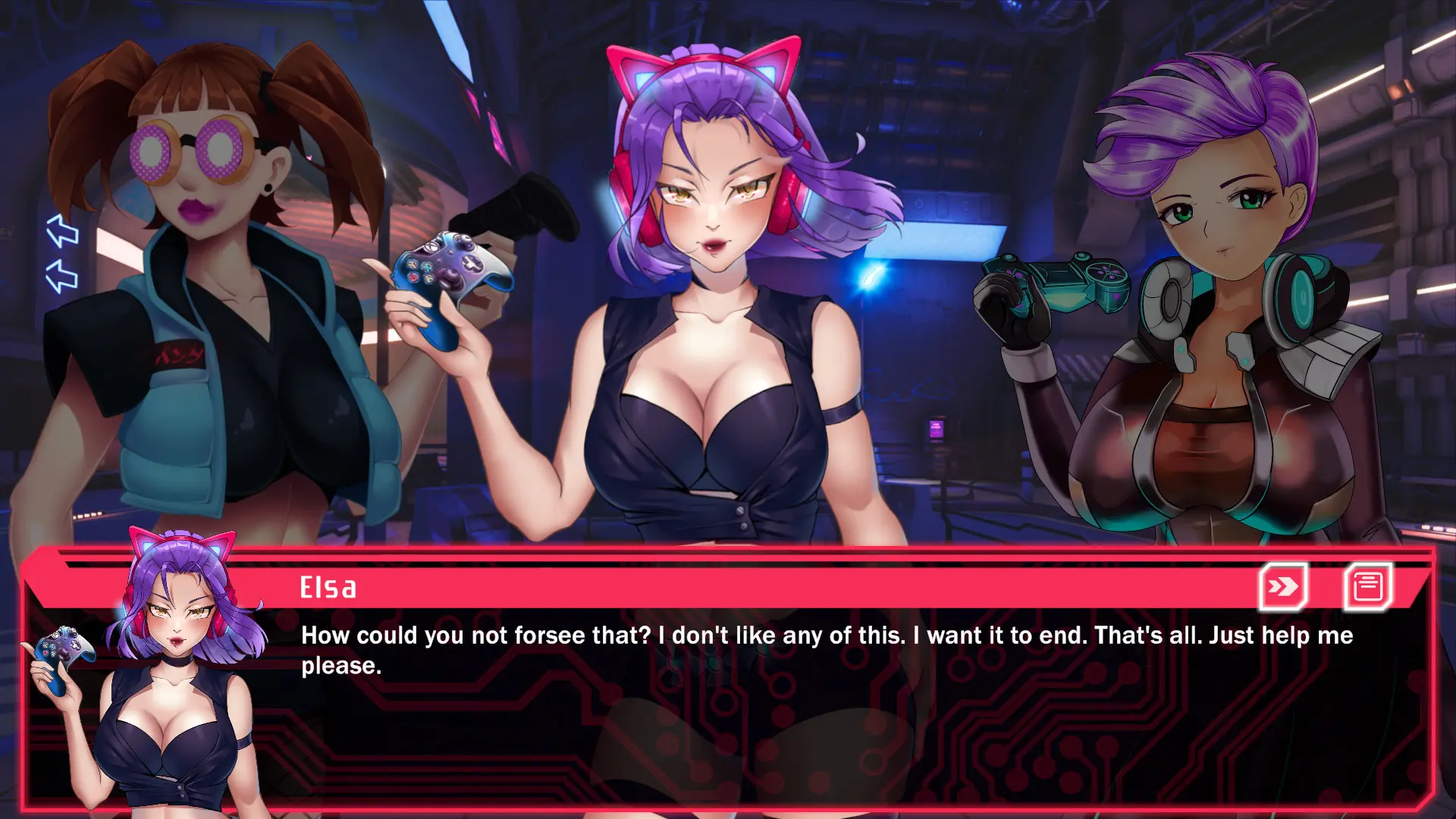赛博朋克女孩/Cyberpunk Girls 游戏截图