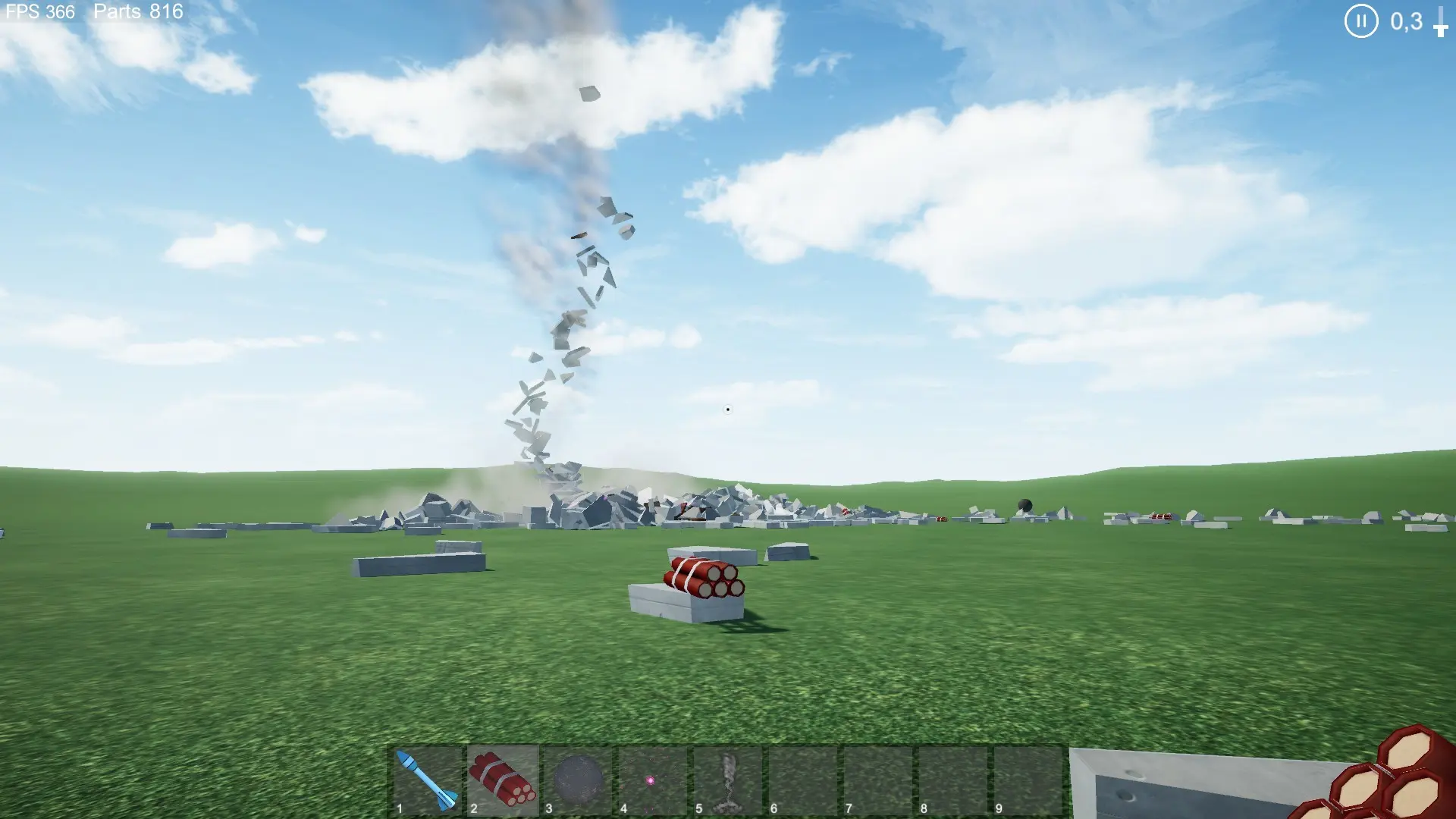 Destructive Physics - Destruction Simulator 游戏截图