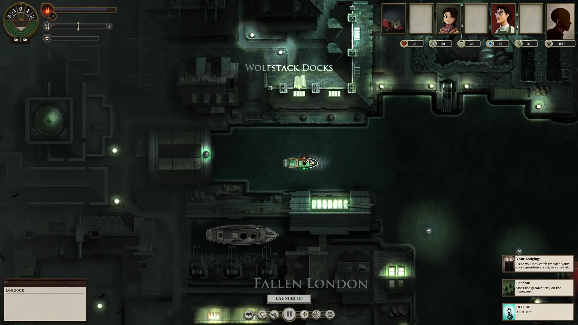 无光之海/Sunless Sea 游戏截图