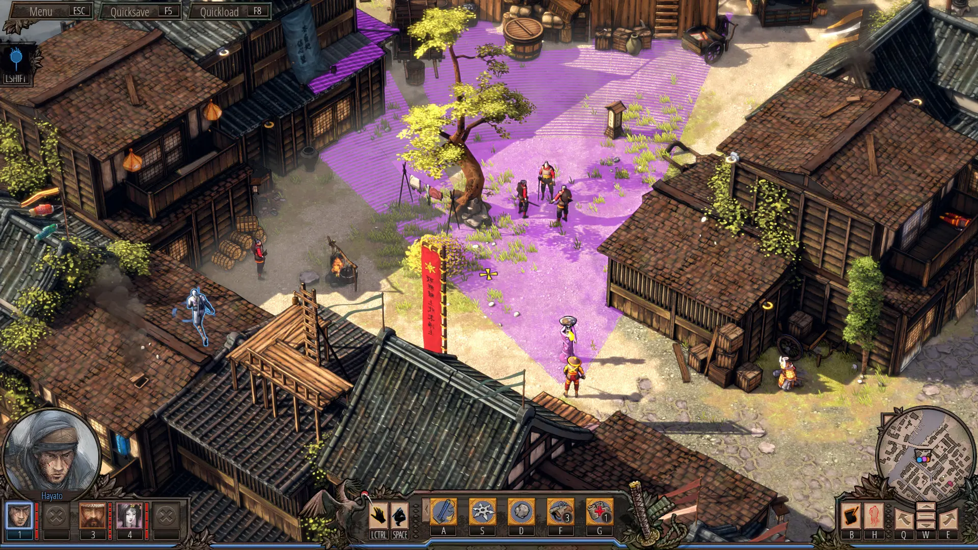 影子战术:将军之刃-爱子的选择/Shadow Tactics: Blades of the Shogun - Aiko's Choice 游戏截图