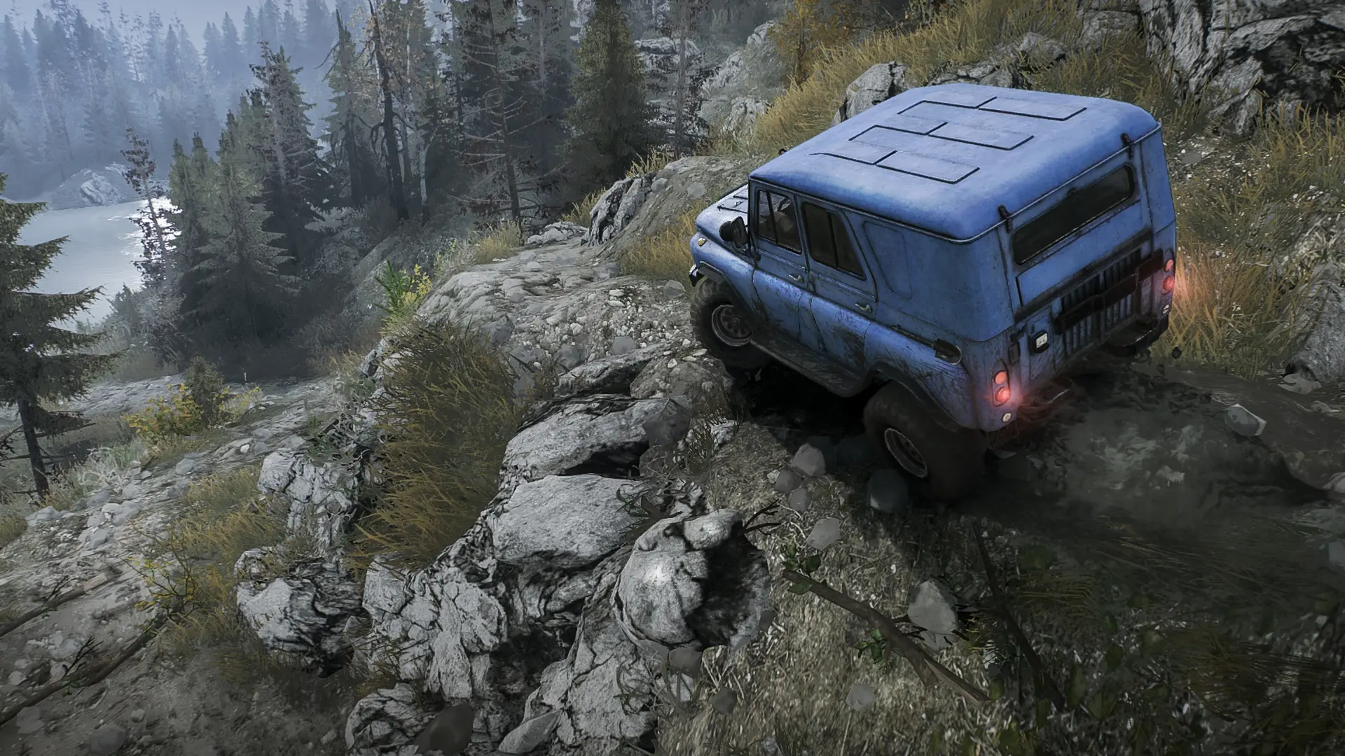 旋转轮胎:泥泞奔驰/Spintires: MudRunner 游戏截图