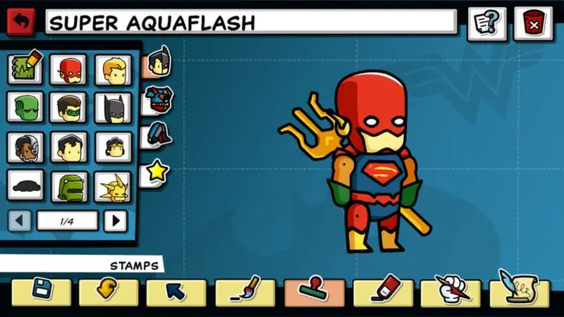 涂鸦冒险家：DC漫画冒险/Scribblenauts Unmasked: A DC Comics Adventure 游戏截图