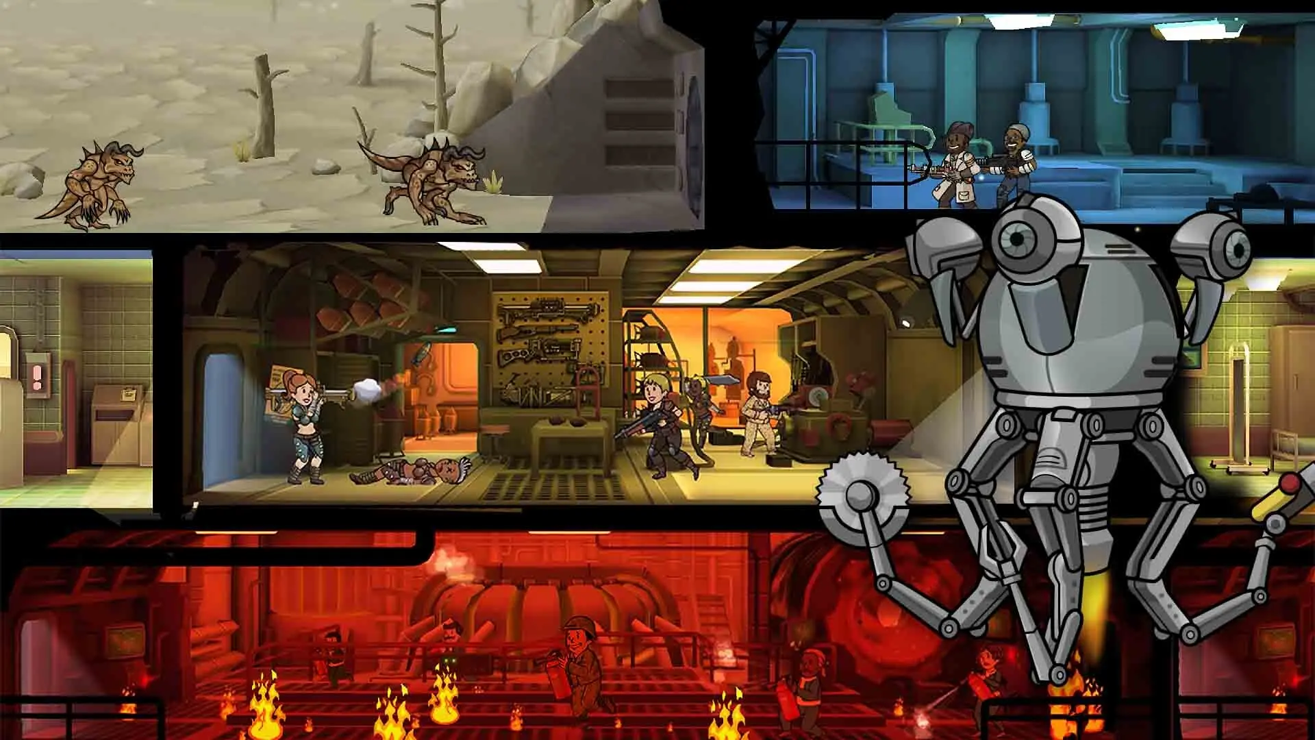 辐射:避难所/Fallout Shelter 游戏截图