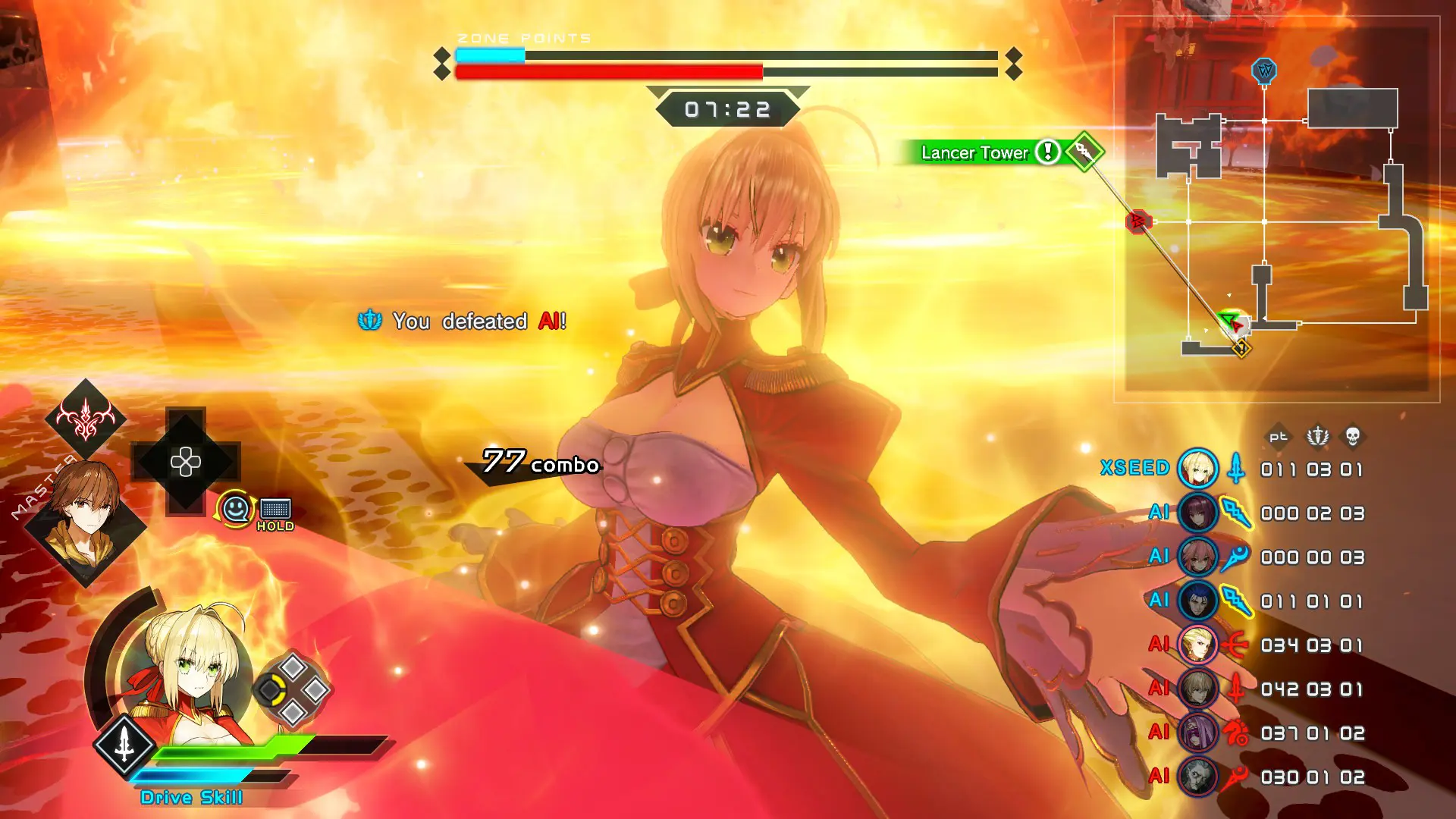 Fate/EXTELLA LINK 游戏截图