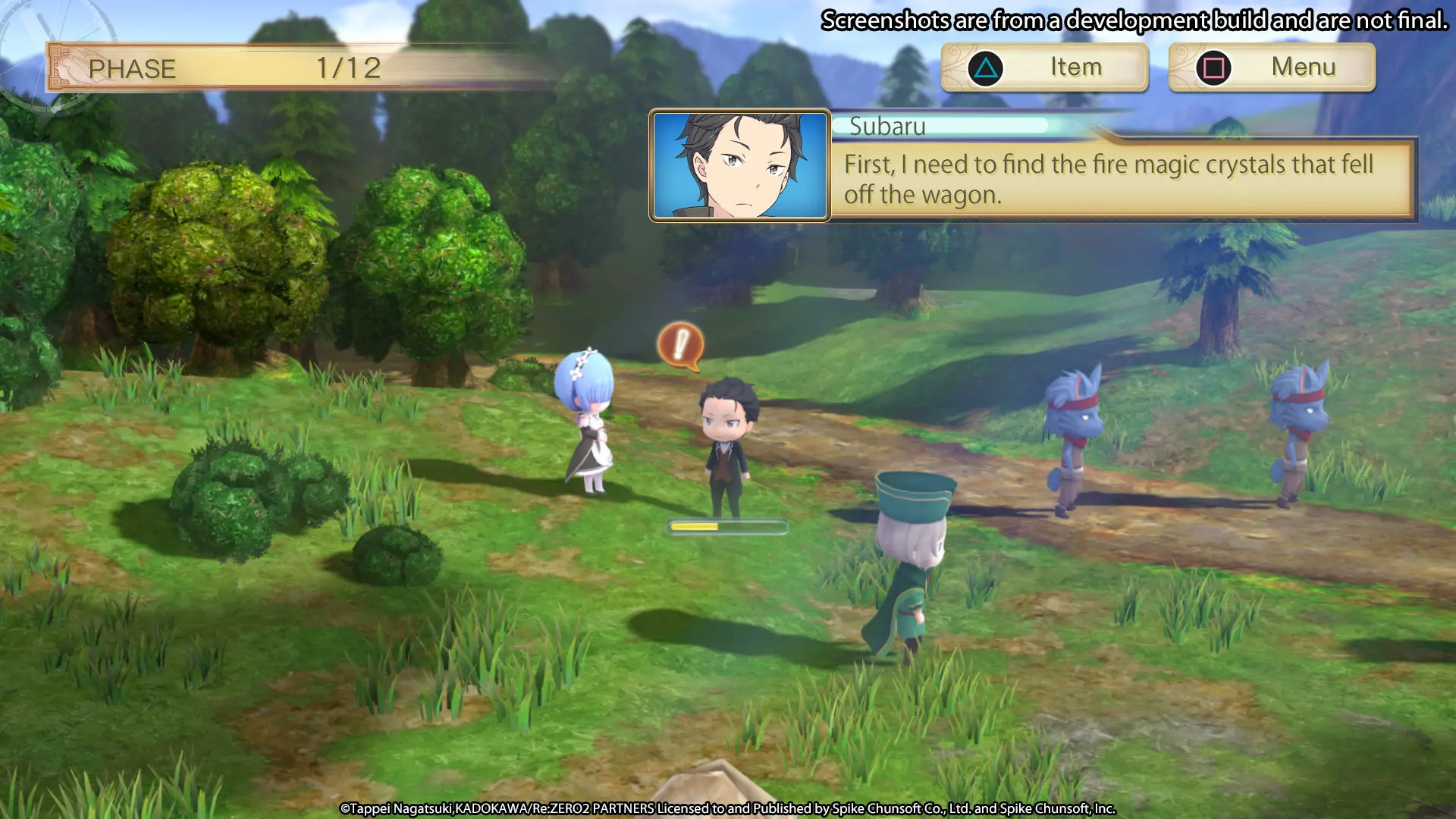 Re:从零开始的异世界生活　虚假的王选候补/Re:ZERO -Starting Life in Another World- The Prophecy of the Throne 游戏截图
