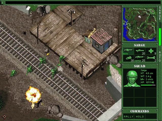 玩具兵大战2/玩具军人2/玩具兵团2/Army Men II/Army Men 2 游戏截图