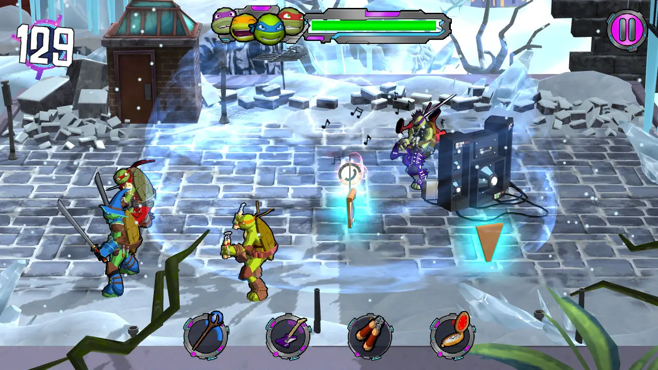 忍者神龟：电门/Teenage Mutant Ninja Turtles: Portal Power 游戏截图