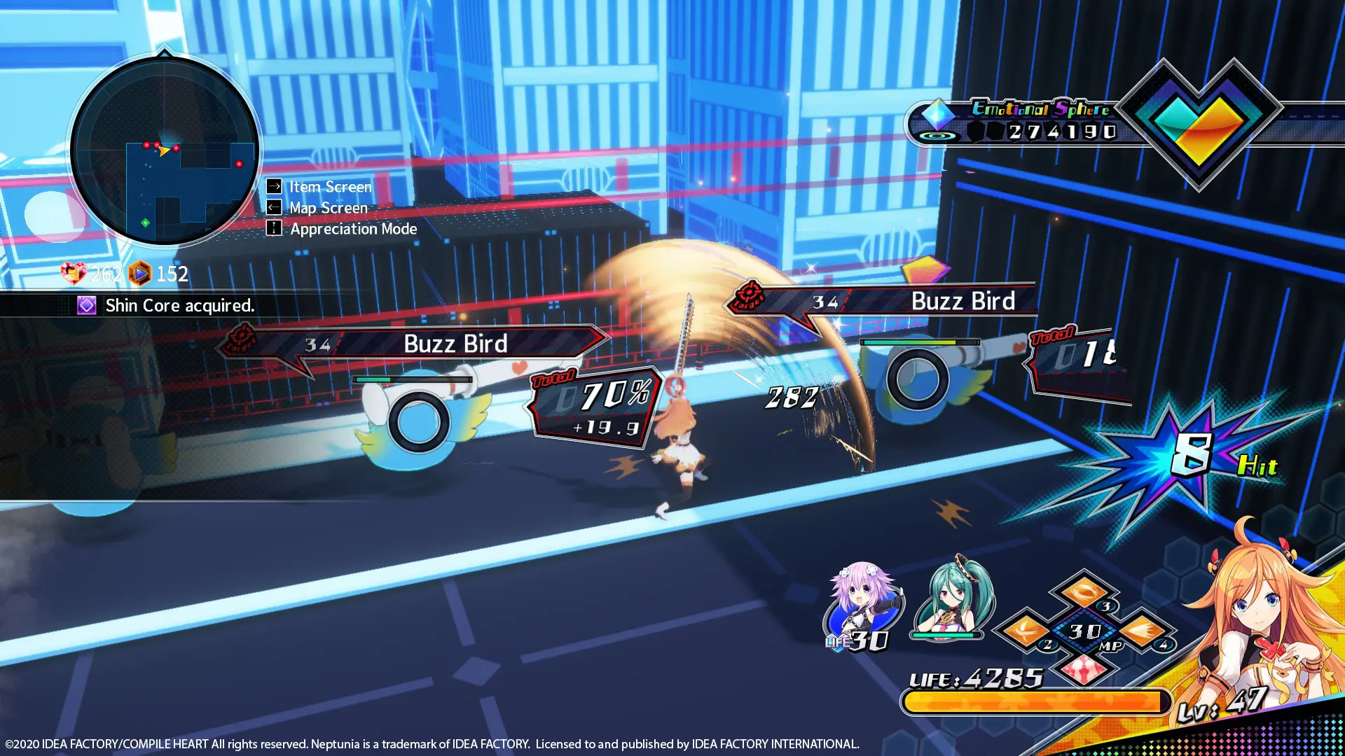 VVV战机少女/Neptunia Virtual Stars 游戏截图