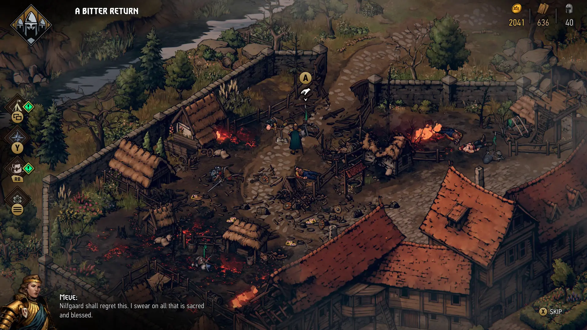 巫师之昆特牌：王权的陨落/Thronebreaker: The Witcher Tales 游戏截图