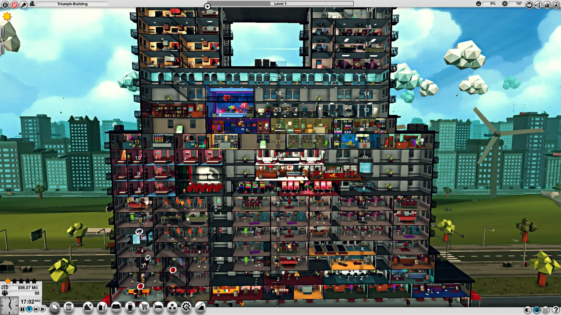 疯狂高楼大亨/Mad Tower Tycoon 游戏截图