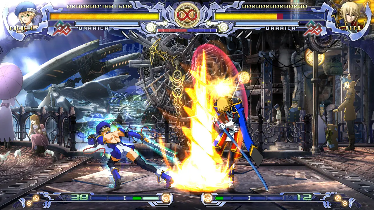 苍翼默示录:厄运扳机/BlazBlue: Calamity Trigger 游戏截图