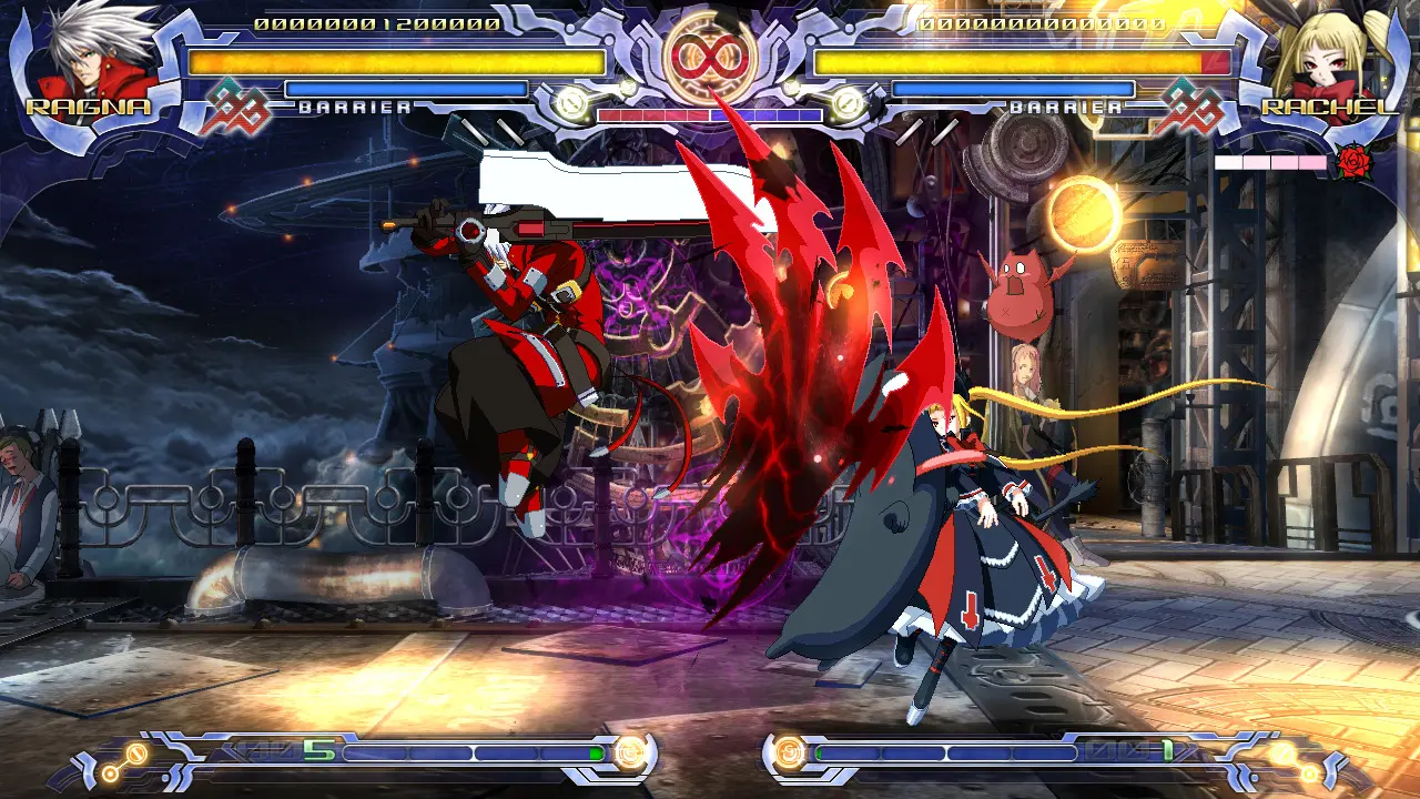 苍翼默示录:厄运扳机/BlazBlue: Calamity Trigger 游戏截图