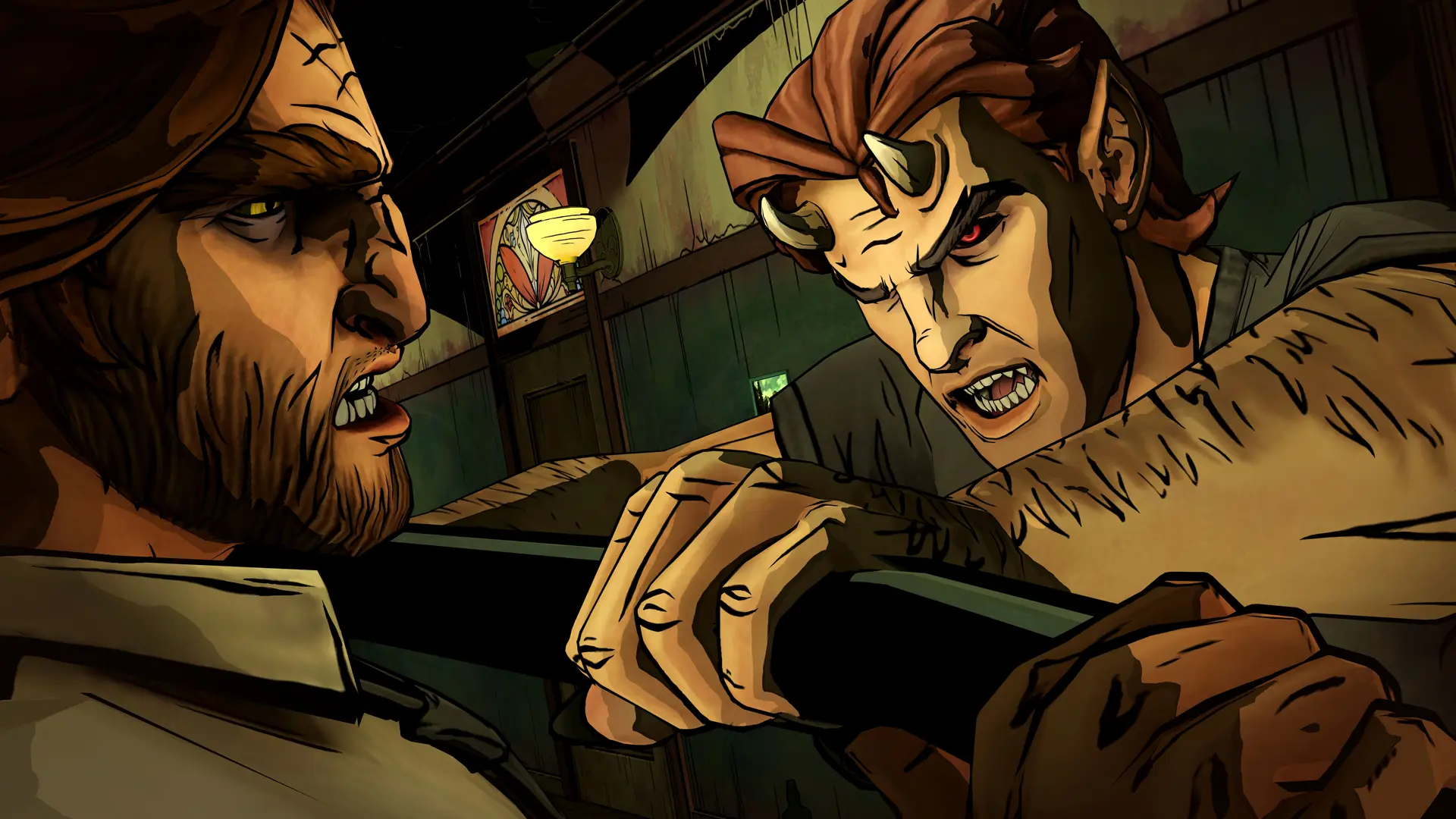 与狼同行/The Wolf Among Us 游戏截图