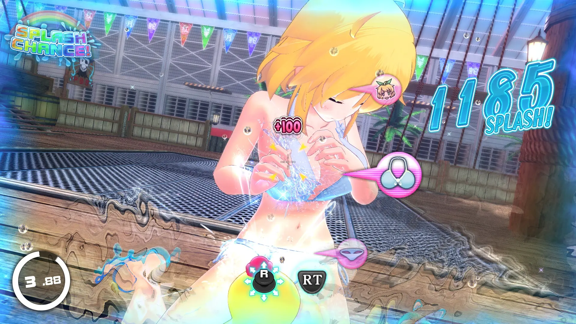 闪乱神乐:沙滩戏水/SENRAN KAGURA Peach Beach Splash 游戏截图