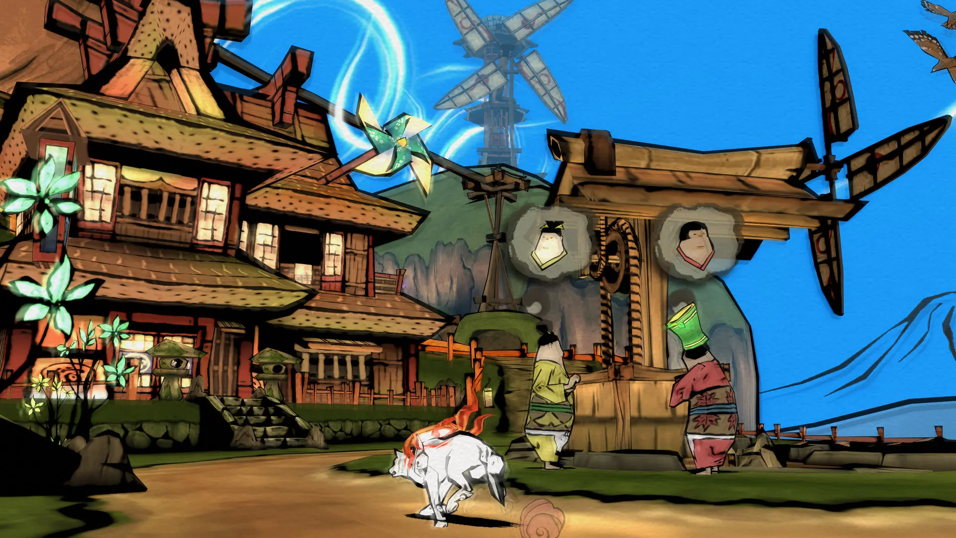 大神:绝景版/OKAMI HD 游戏截图