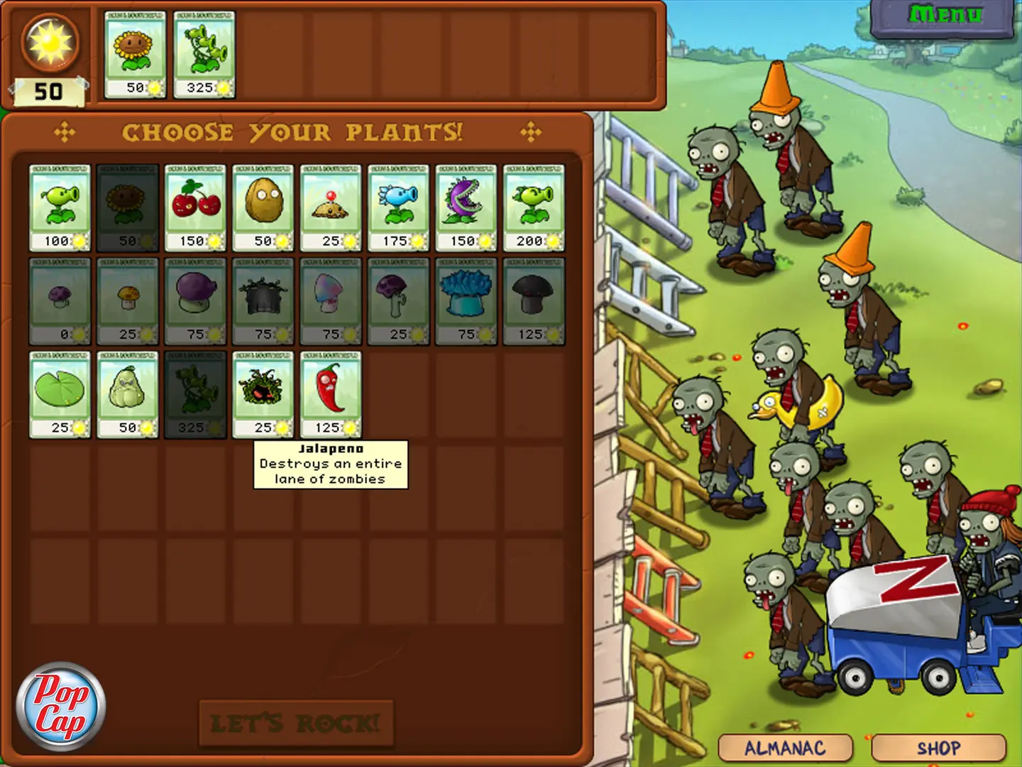 植物大战僵尸年度加强版/Plants vs. Zombies 游戏截图