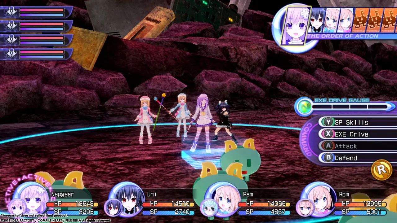 超次元海王星：重生2：姐妹时代/Hyperdimension Neptunia Re;Birth2: Sisters Generation 游戏截图