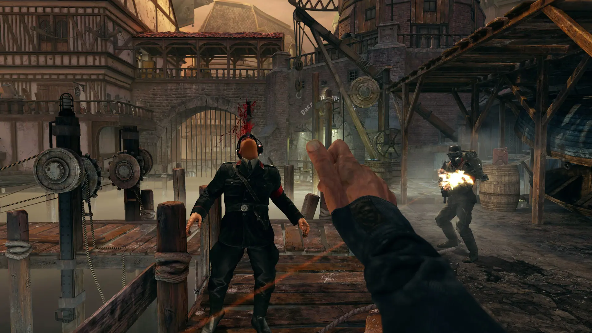 德军总部:旧血脉/Wolfenstein: The Old Blood 游戏截图