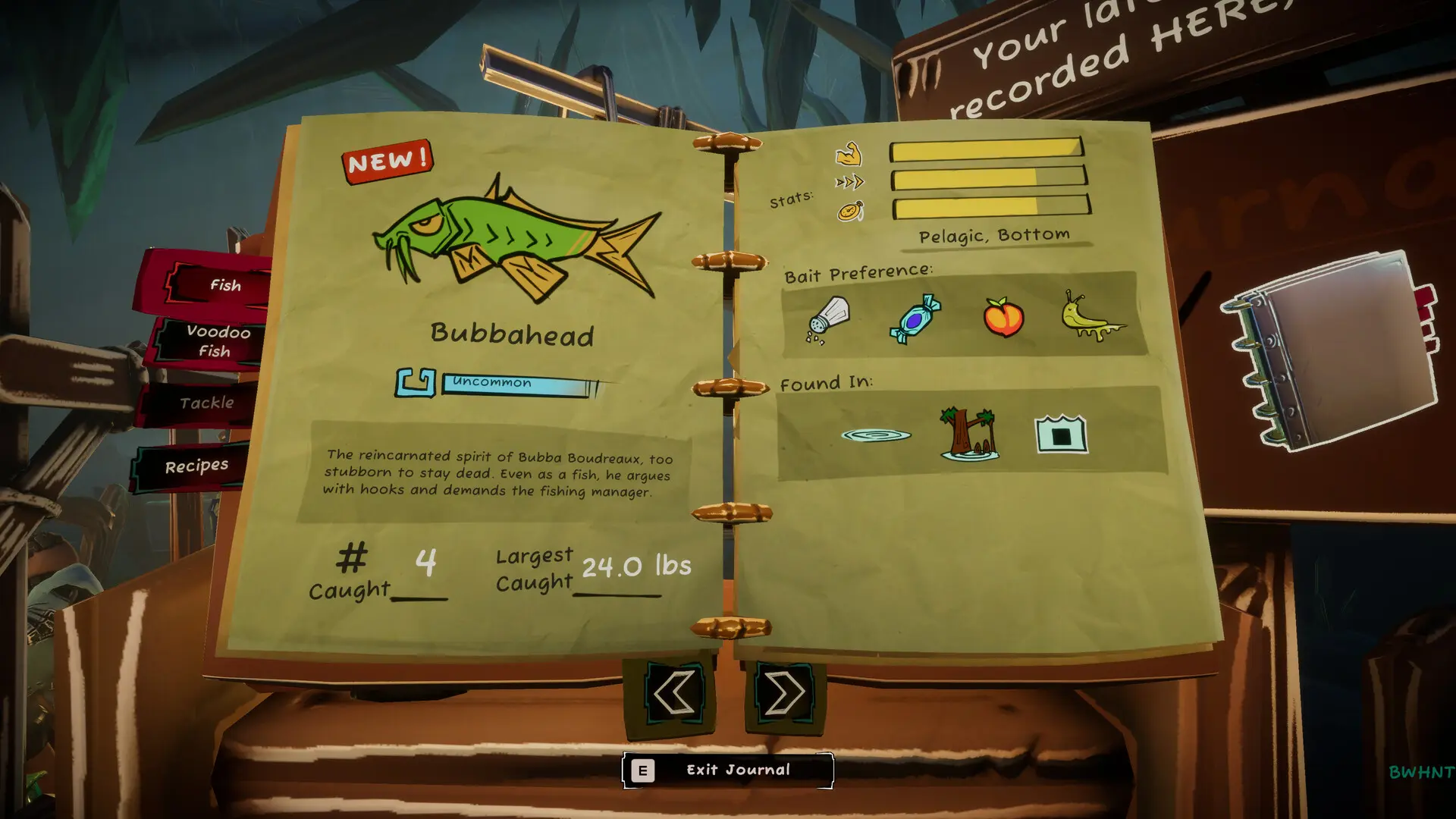 巫毒钓鱼/Voodoo Fishin 游戏截图