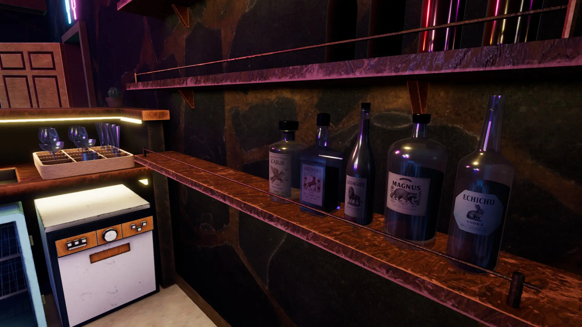 迪斯科灯光下：80年代酒吧模拟器/Under the Disco Lights - 80's Bar Simulator 游戏截图