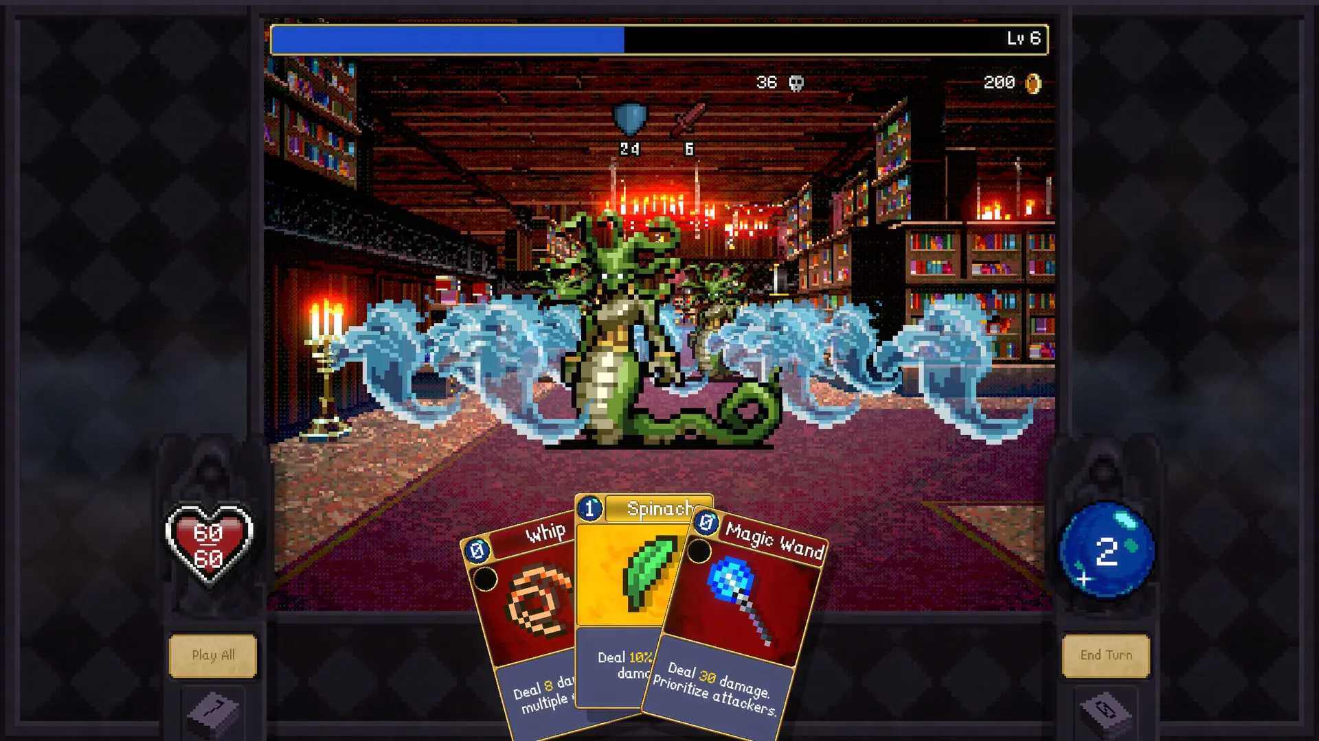 吸血鬼爬行者: 屠戮地牢的吸血鬼幸存者/Vampire Crawlers: The Turbo Wildcard from Vampire Survivors 游戏截图