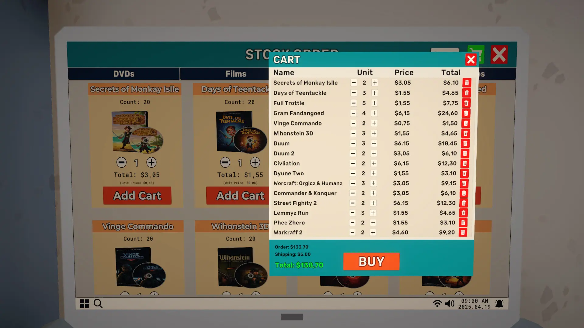 DVD商店模拟器/DVD Store Simulator 游戏截图