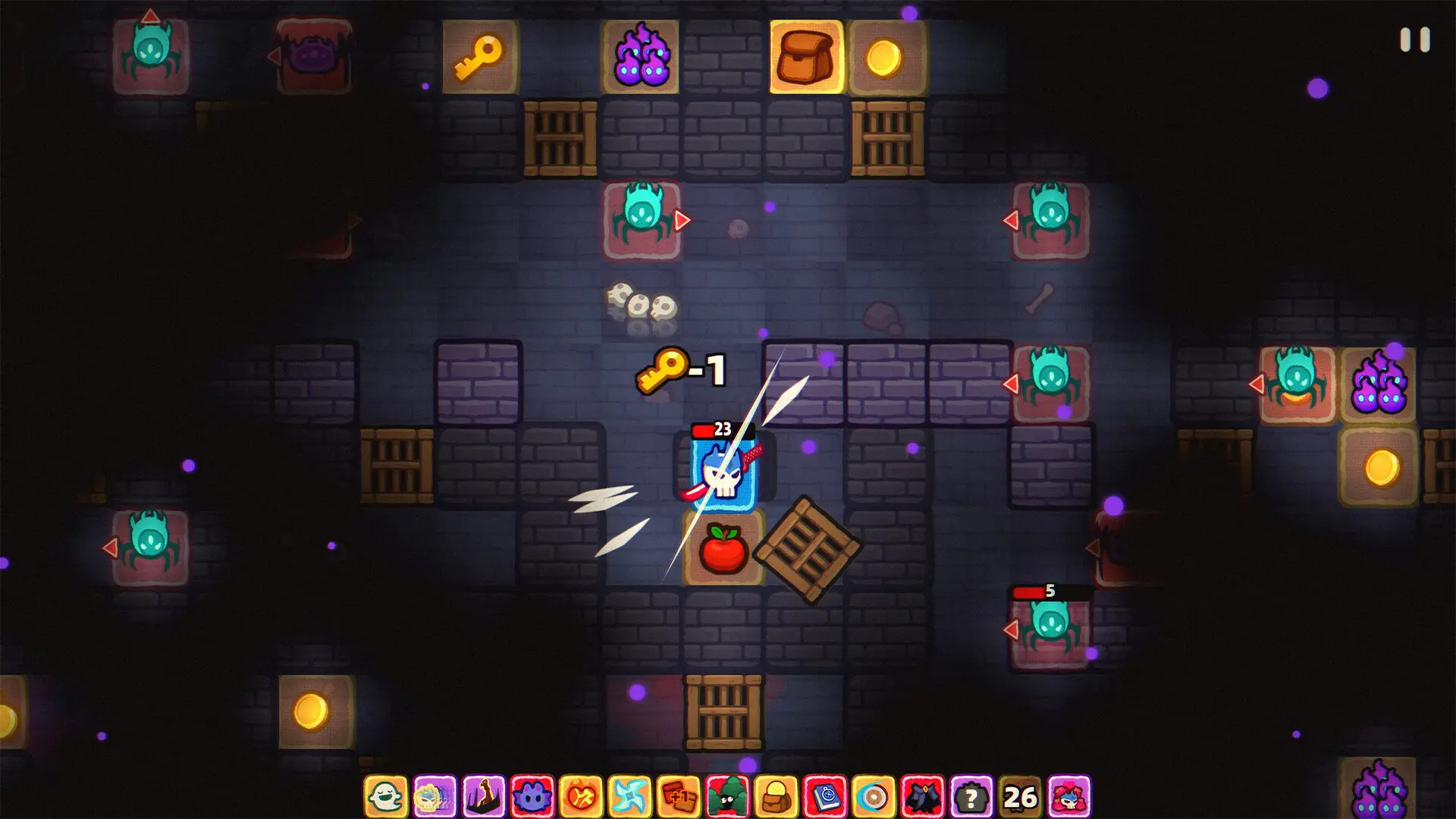 卡片魔王：只剩个头！/Demon Lord: Just a Block 游戏截图