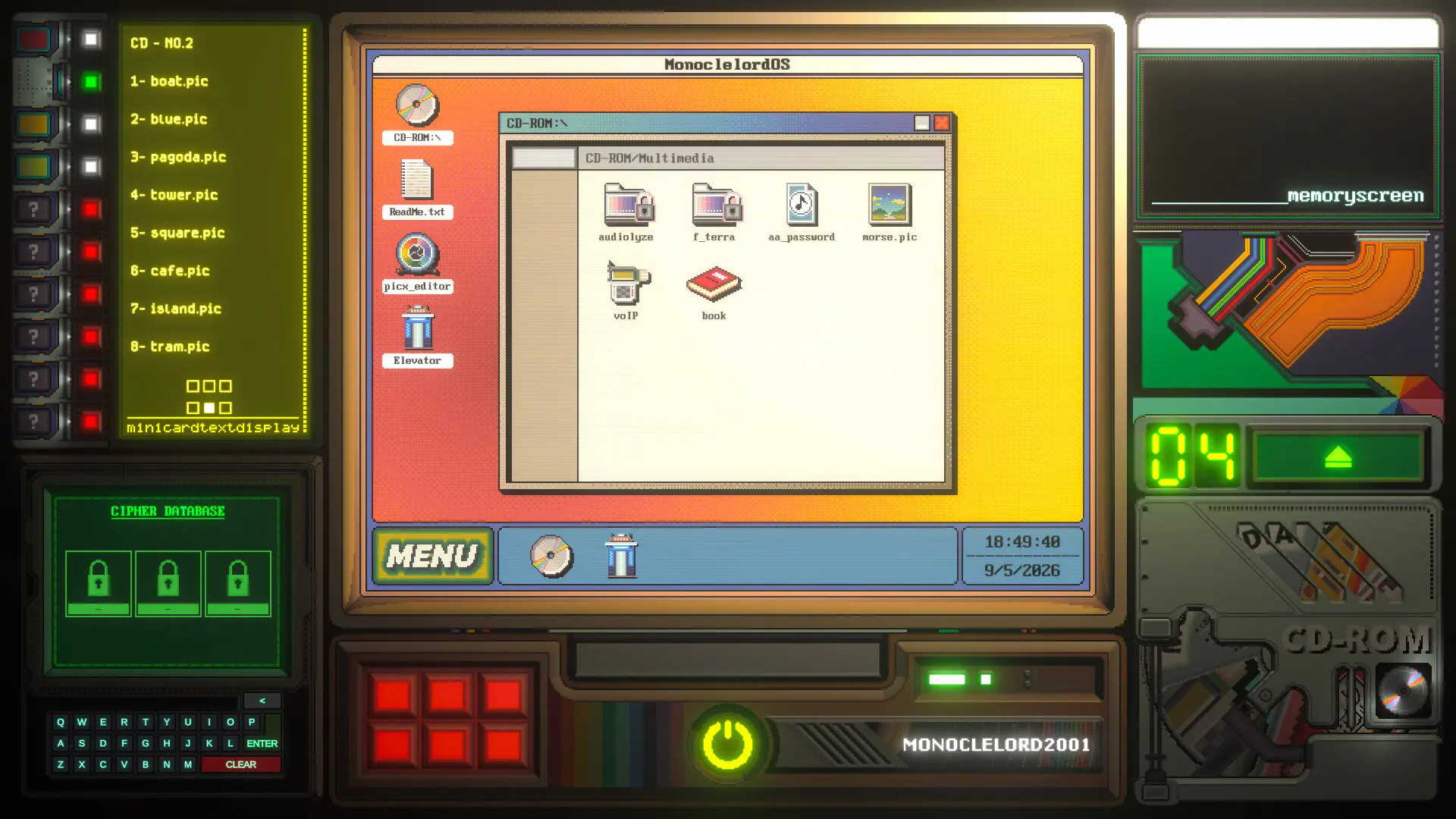 CD-ROM 游戏截图