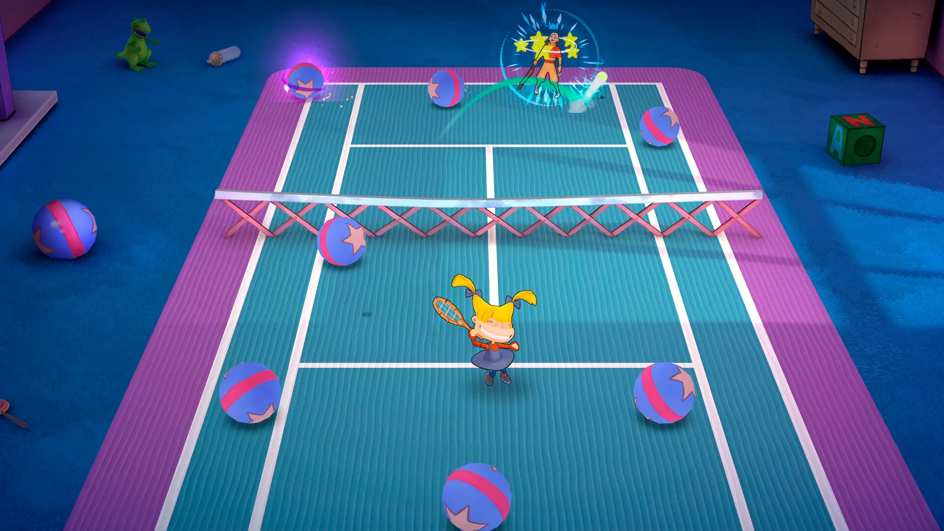 尼克频道：极限网球NEXT/Nickelodeon Extreme Tennis: Next! 游戏截图