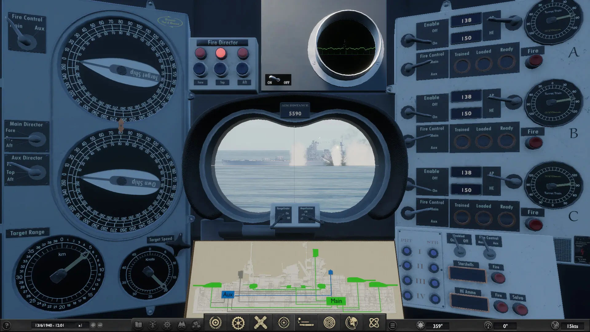 战列舰指挥官:沙恩霍斯特号/Battleship Command 游戏截图