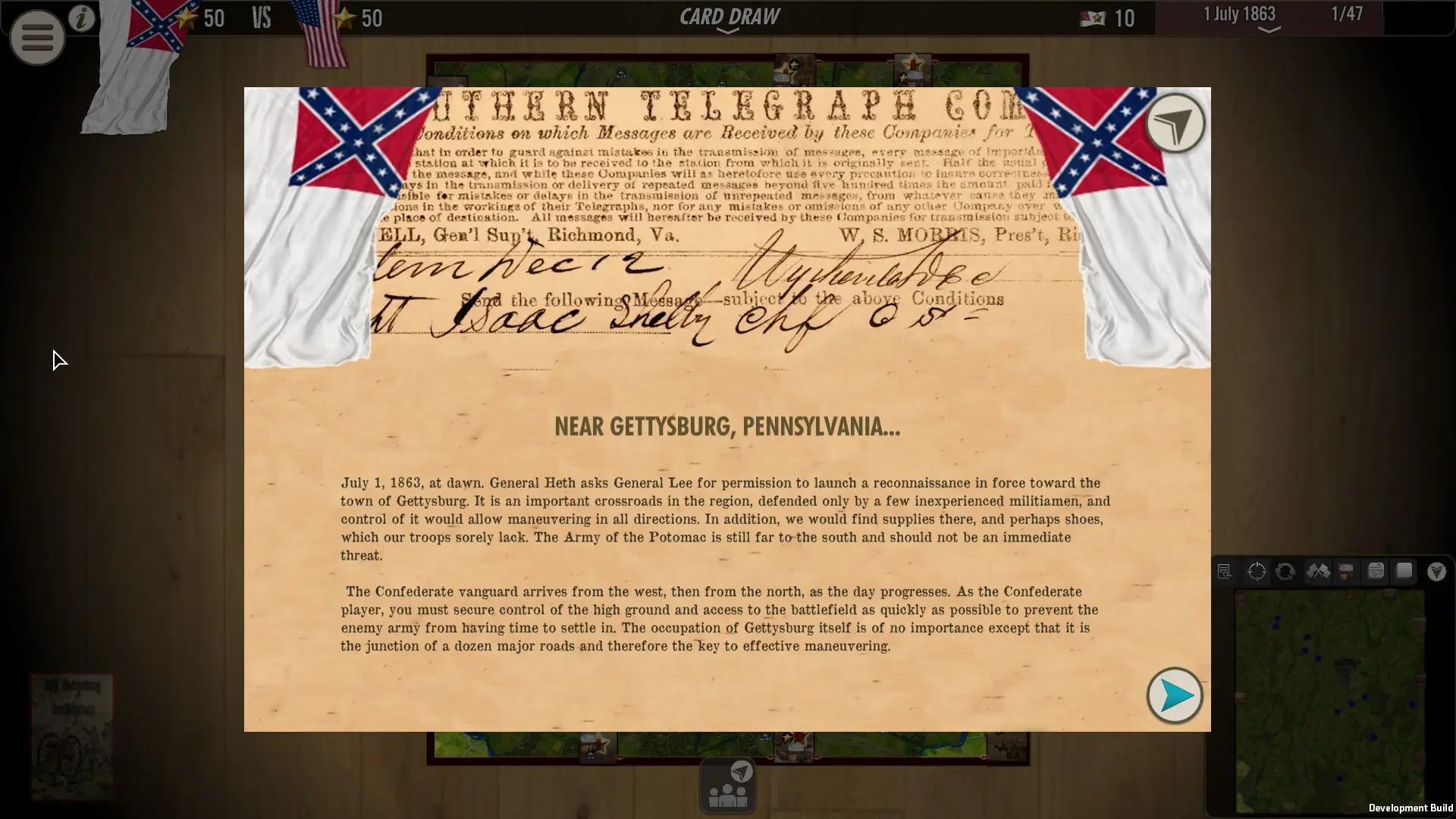 SGS 葛底斯堡战役/SGS Battle for: Gettysburg 游戏截图