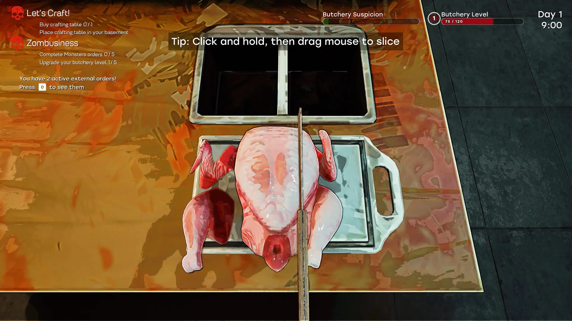 僵尸屠夫模拟器/ZOMBUTCHER: Monster Business Simulator 游戏截图