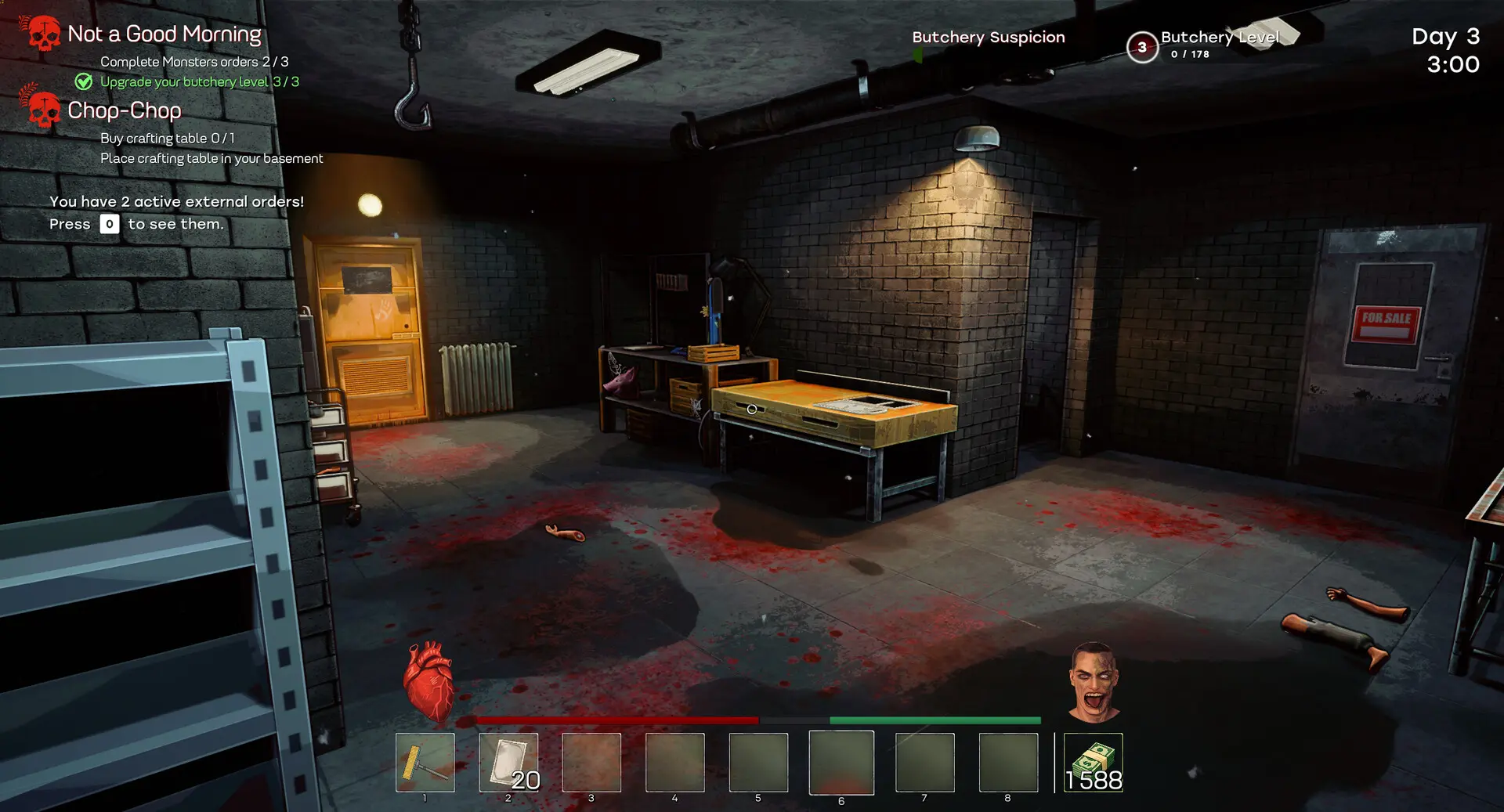 僵尸屠夫模拟器/ZOMBUTCHER: Monster Business Simulator 游戏截图