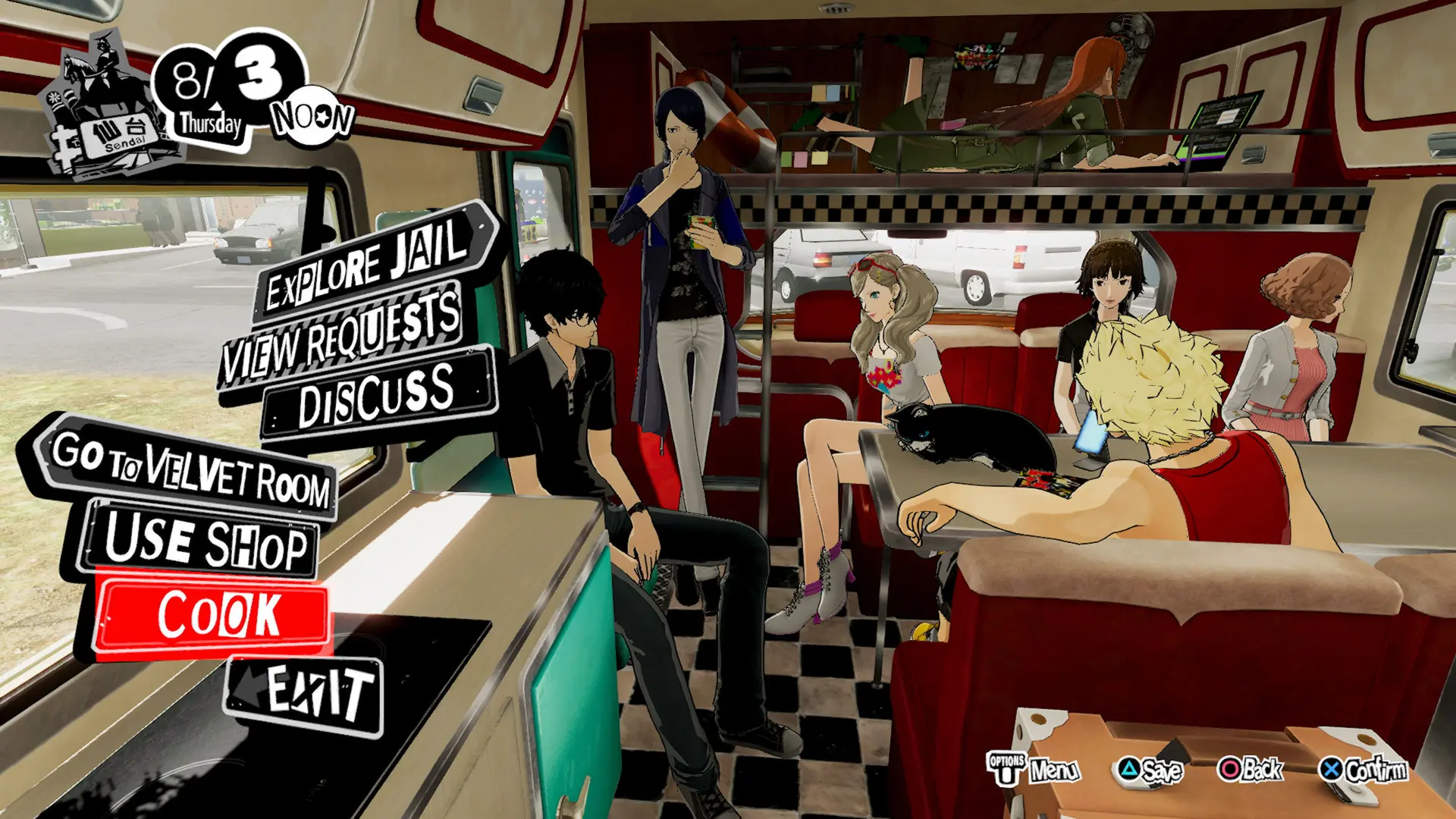 女神异闻录 5 乱战：魅影攻手-虚拟机版/Persona 5 Strikers HYPERVISOR 游戏截图