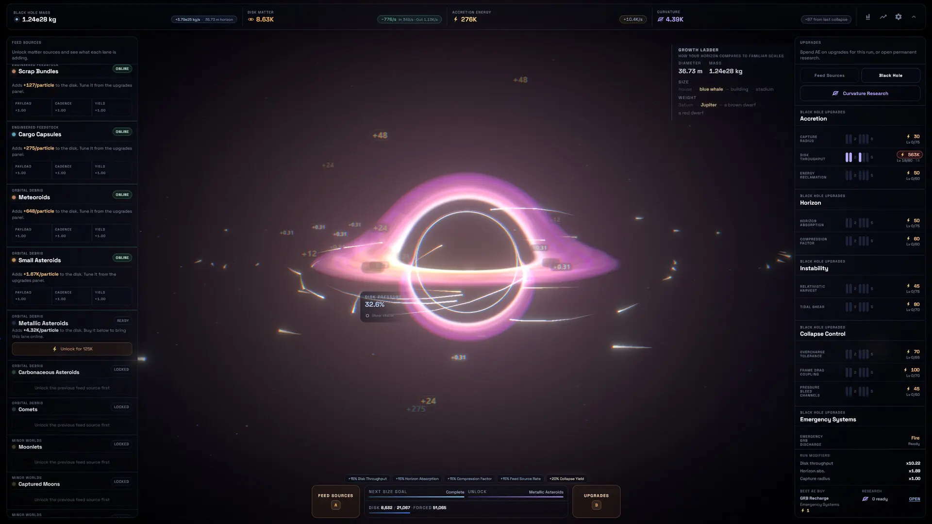 如何培育黑洞/How To Grow a Black Hole 游戏截图