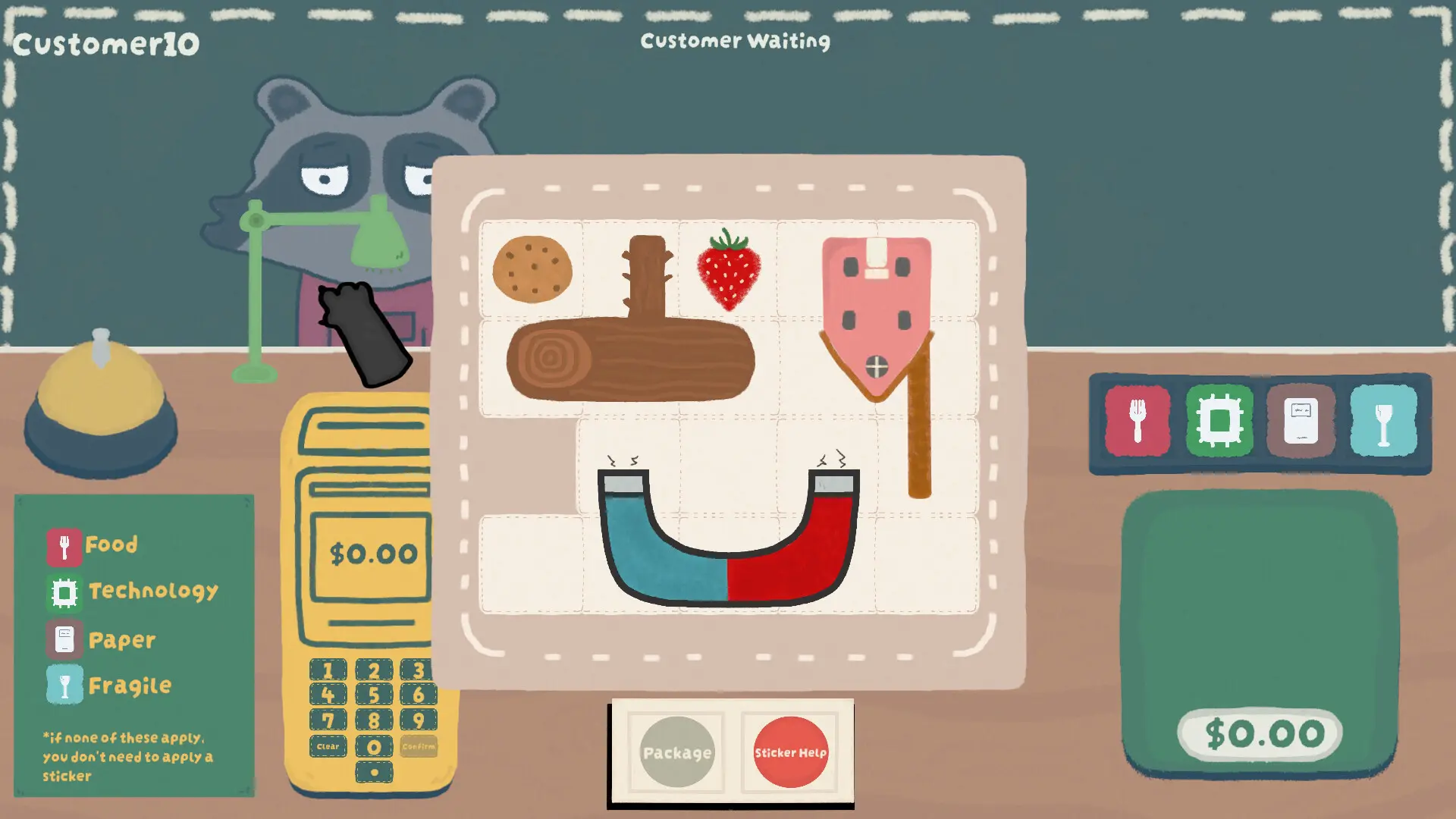 浣熊打包店/Raccoon Packer: A Cozy Puzzle Game 游戏截图