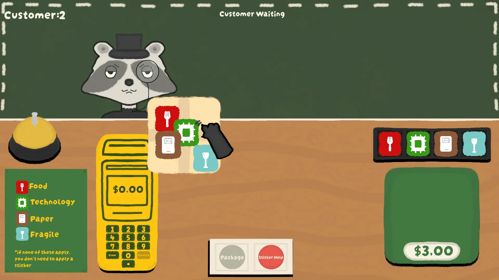 浣熊打包店/Raccoon Packer: A Cozy Puzzle Game 游戏截图