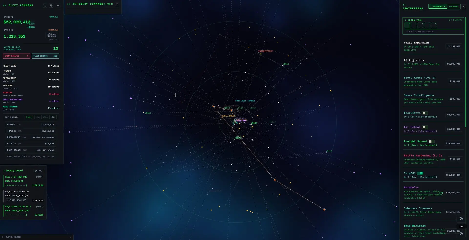 桌面空间:放置舰队/Desk Space: Idle Spacefleet clicker 游戏截图