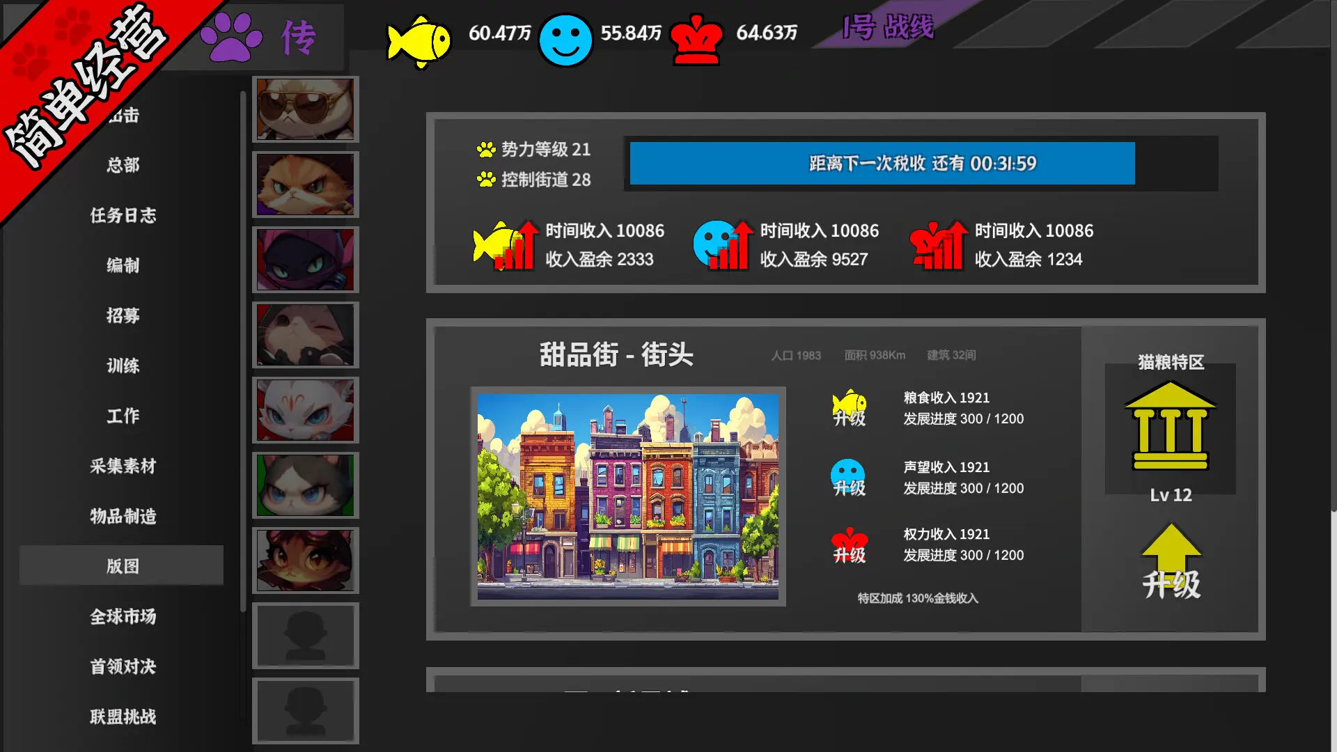 挂机猫猫传/Idle Kitty 游戏截图