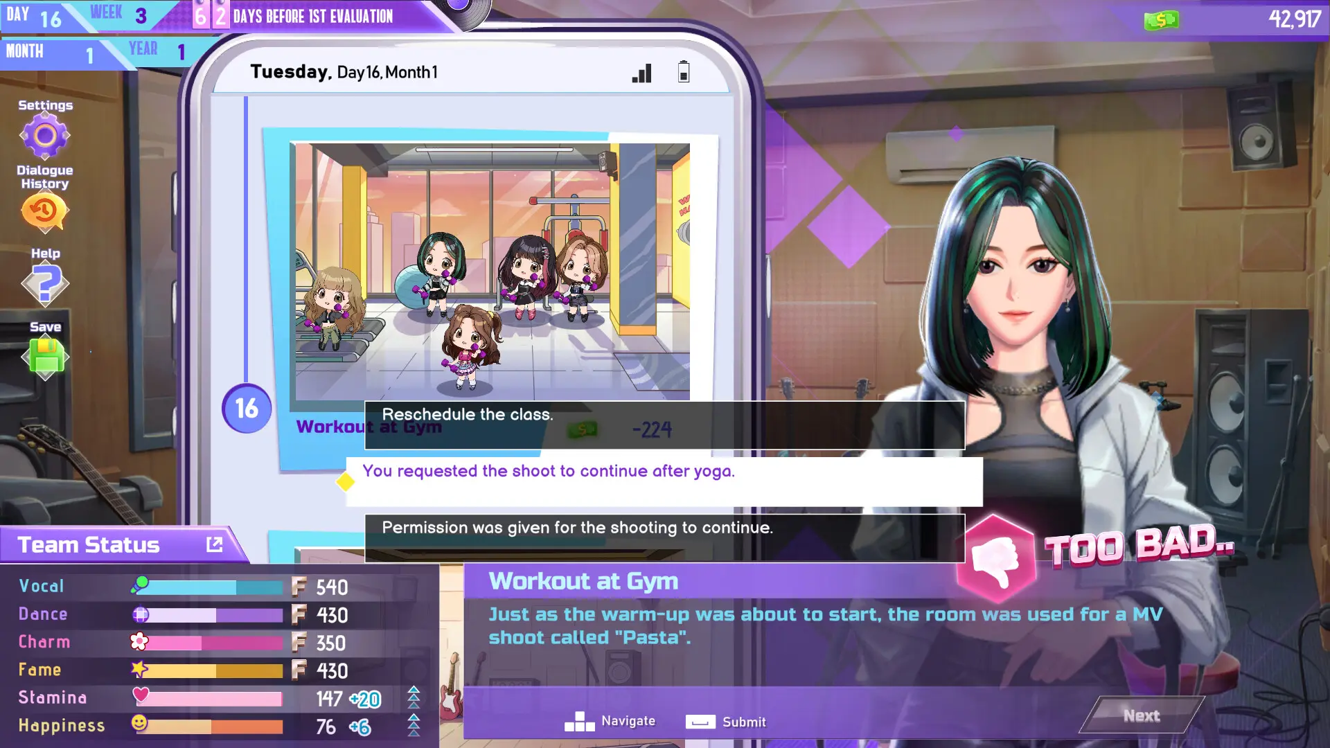 韩流偶像故事: 出道之路/K-pop Idol Stories: Road to Debut 游戏截图