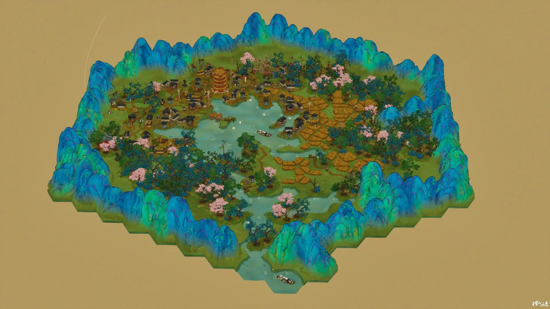 千里山河录/Qianli: The Vastscape Scroll 游戏截图