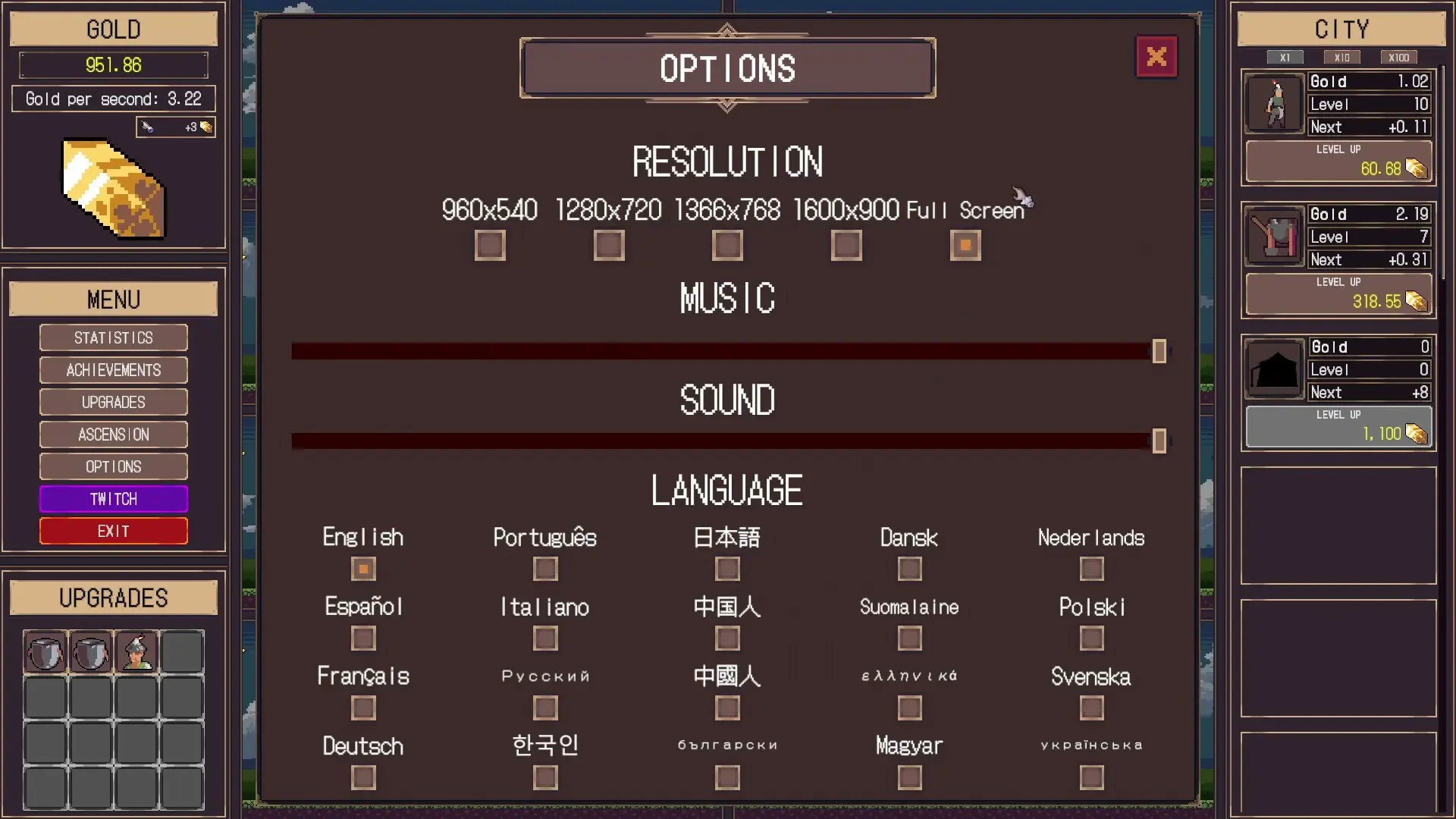 点击王国/Clicker Kingdom 游戏截图