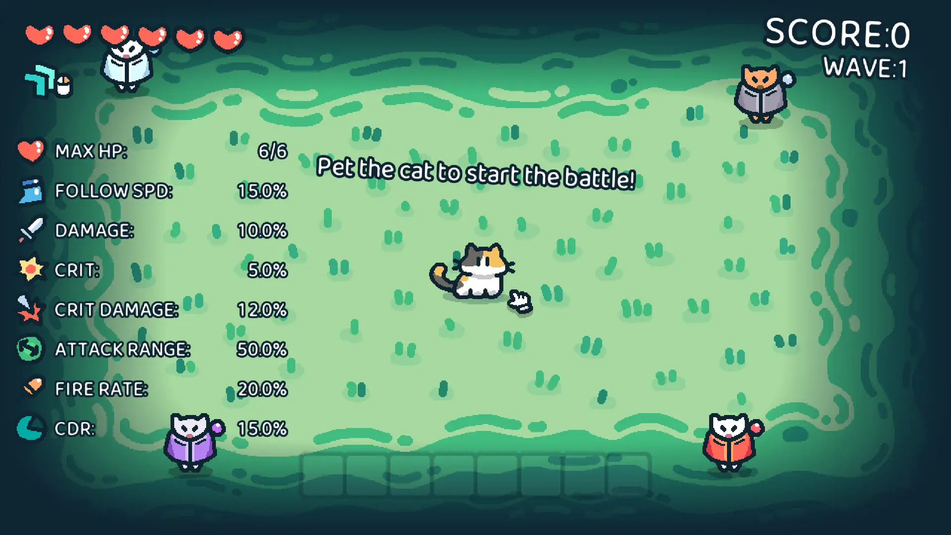 摸猫猫/Pet the Cat 游戏截图